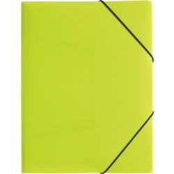 Eckspannermappe, für Format A4, 245mm breit, 320mm hoch, lindgrün