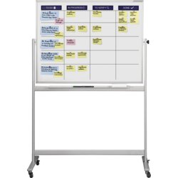 Scrumboard XL-Set mobil, magnetoplan®