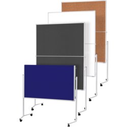 Mobile Moderationstafel, klappbar, magnetoplan®