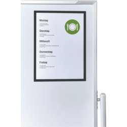 magnetofix-Magnetrahmen, für Format A4, Aufhängeloch nein, grau