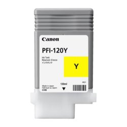 Inkjetpatrone PFI 120, Inhalt 130ml, für IPF TM-200/300, Refill nein, gelb