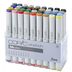 Sketch 6er Set Meer und Himmel, COPIC®