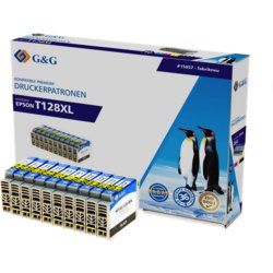 MultipackInkjetpatrone kompatibel zu EPSON Multipack T128, G&G