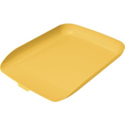 Briefkorb Cosy, für Format A4, Beschriftungsfeld nein, stapelbar ja, gelb