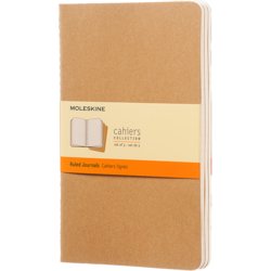 Notizheft Cahier, Large 3er Set, MOLESKINE®