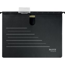 Hängehefter ALPHA® Recycle klima-kompensiert, für Format A4, schwarz