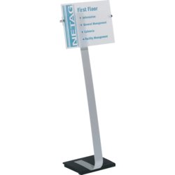 Bodenständer CRYSTAL SIGN STAND A3, DURABLE