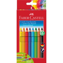 Farbstift JUMBO GRIP 10er Promoetui, FABER-CASTELL