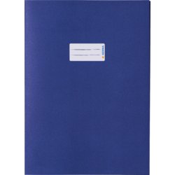 Papier-Heftschoner DIN A4, 29.9cm hoch, Inhalt der Packung 25, dunkelblau