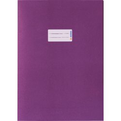 Papier-Heftschoner DIN A4, 29.9cm hoch, Inhalt der Packung 25, lila