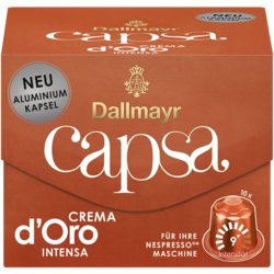 capsa Crema d'Oro Intensa, Dallmayr