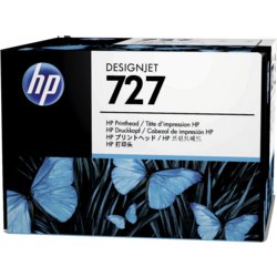 Druckkopf HP 727, schwarz matt, schwarz foto, cyan, magenta, gelb, grau