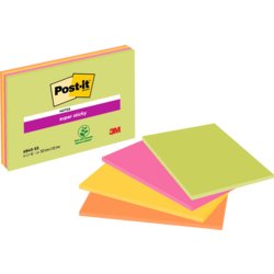 Super Sticky Meeting Notes, Post-it® Super Sticky