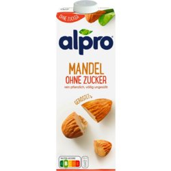 Mandeldrink ohne Zucker, alpro®