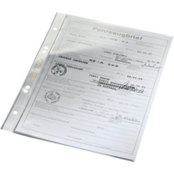 Prospekthülle Super Premium, für Format A5, Folienstärke 80µm, glasklar