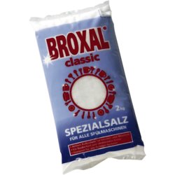 Spülmaschinensalz BROXAL® Classic, Behälterform Beutel, Inhalt 2000g