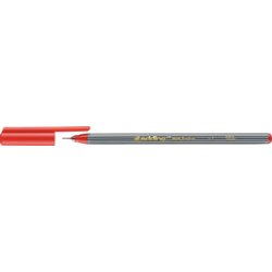Feinschreiber 55 finepen, Strichstärke 0.3mm, Schaft schwarz/weiß, rot
