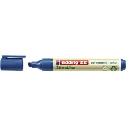 Permanentmarker 22 EcoLine, Keilspitze, edding® EcoLine