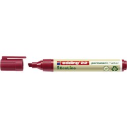 Permanentmarker 22 EcoLine, Keilspitze, edding® EcoLine