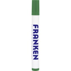 Boardmarker, Rundspitze, Schaft weiß, nachfüllbar ja, grün