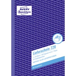 Lieferschein mit Empfangsschein, AVERY Zweckform®