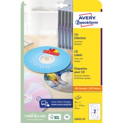 CD-Etiketten ClassicSize, AVERY Zweckform®