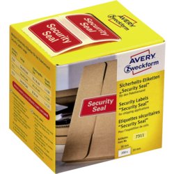 Sicherheitssiegel, AVERY Zweckform®