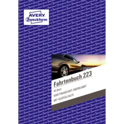 Fahrtenbuch DIN A5 für Kraftfahrzeug, AVERY Zweckform®