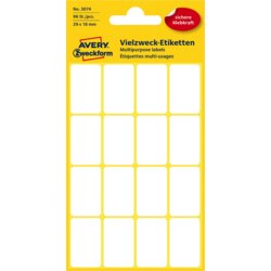 Vielzweck Etiketten, handbeschriftbar, AVERY Zweckform®