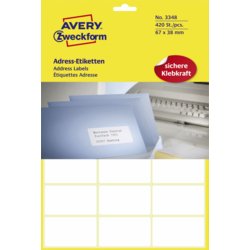 Adressetiketten für Schreibmaschine, AVERY Zweckform®