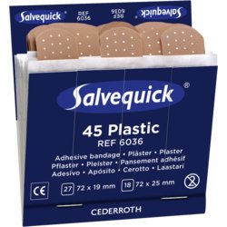 Salvequick® Pflaster Strips Refill 6036, WERO