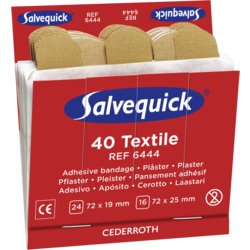 Salvequick® Pflaster Strips Refill 6444, hautfarben