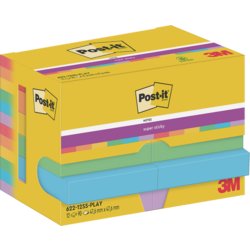 Super Sticky Notes Playful Collection, Post-it® Notes Super Sticky