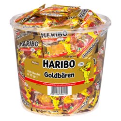 Fruchtgummi Goldbären Minis, HARIBO