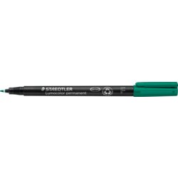 Lumocolor® 318 permanent Faserschreiber F, Strichstärke 0.6mm, grün