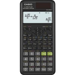 Casio Schulrechner FX-87 DE "2nd edition", 80mm breit, Tiefe 162mm, schwarz