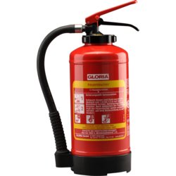 Fettbrandlöscher FB3EASY mit Wandhalter, Brandklasse A, B, F, schwarz/rot