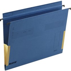 Hängetasche SERIE 18, für Format A4, Organisationsaufdruck ja, blau