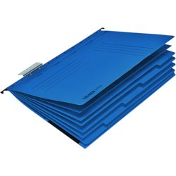 Projekt- und Personalhefter UniReg, für Format A4, kaufmännische Heftung, blau