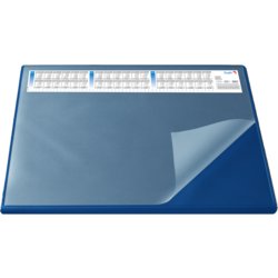 Schreibunterlage DURELLA Flexoplan DS, 650mm breit, 520mm hoch, blau