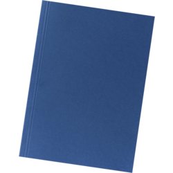 Aktendeckel, für Format A4, 230mm breit, 318mm hoch, mit Heftfalz ja, blau
