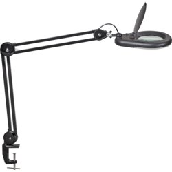 LED-Lupenleuchte MAULviso, 56 Leuchtmittel, schwarz