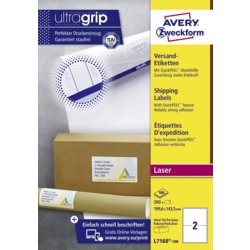 Versandetiketten für Laserdrucker ultragrip, AVERY Zweckform®