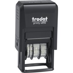 printy? Datumstempel 4850/L mit Text, trodat®