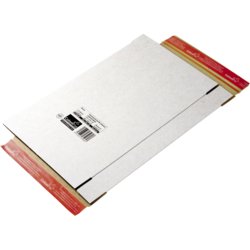 Versandschachtel Kurierpaket CPO65, Innenbreite 244mm, Innenhöhe 344mm, weiß