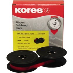 Farbband und Farbrolle für Rechenmaschinen, Kores®