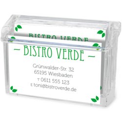 Visitenkartenbox "Grab-a-Card", geschlossen, deflecto®