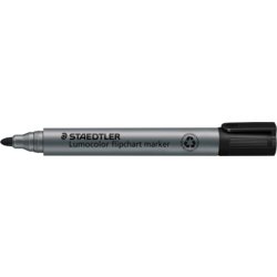 Lumocolor® Flipchartmarker 356, Rundspitze, Strichstärke 2mm, schwarz