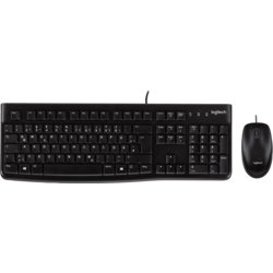 Tastatur-Maus-Set MK120, kabelgebunden, Logitech