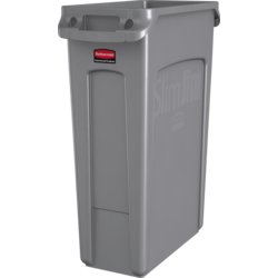 Abfallbehälter Slim Jim® mit Lüftungskanälen, Rubbermaid®